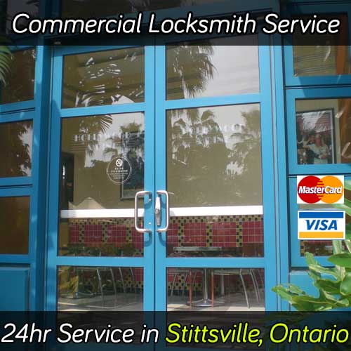 Commercial locksmith service in Stittsville Ontario