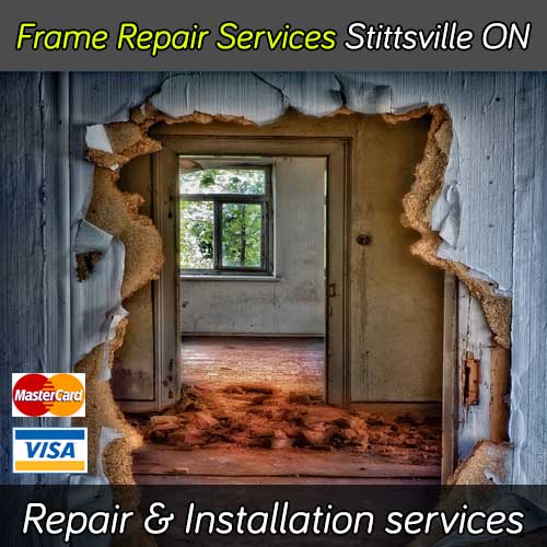 Door frame repair service in Stittsville Ontario