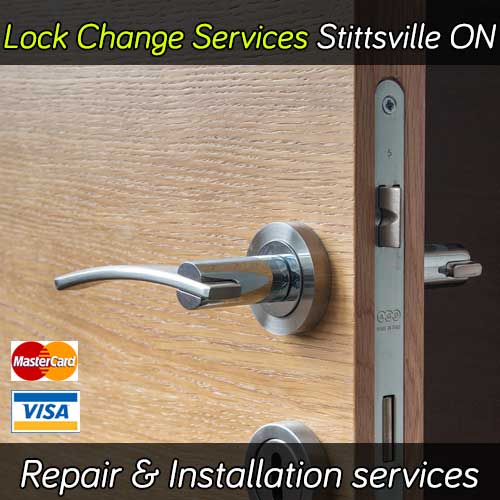 Door lock change service in Stittsville Ontario